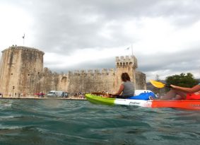 Sea kayaking around Trogir with Kastela Excursions