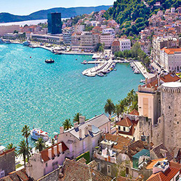 Besuchen Sie die Stadt Split und Trogir