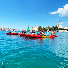 Sea Kayaking around Trogir